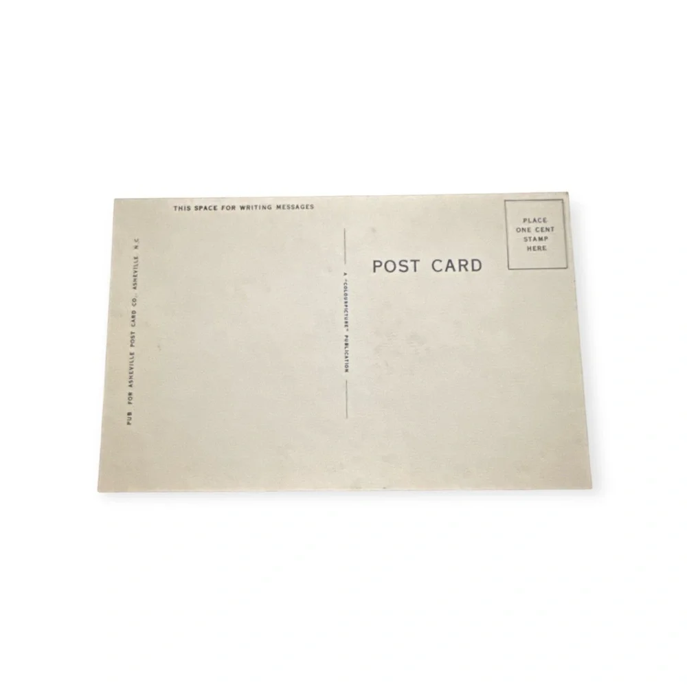 Vintage 1940’s Linen Illustrated Postcard, Unused Vintage Valentine